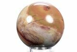 Polished Polychrome Jasper Sphere - Madagascar #359011-1